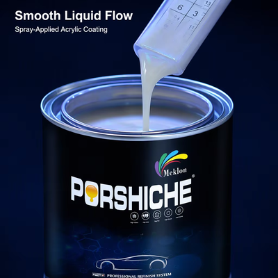 360 Blue Pearl 1K Crystal Blue Pearl Acrylic Automotive Paint High Gloss Refinish Coating for Car Body Repair