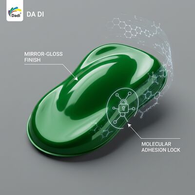 Vernice verde auto Top Coat con strutture avanzate forte adesione Vernice automatica
