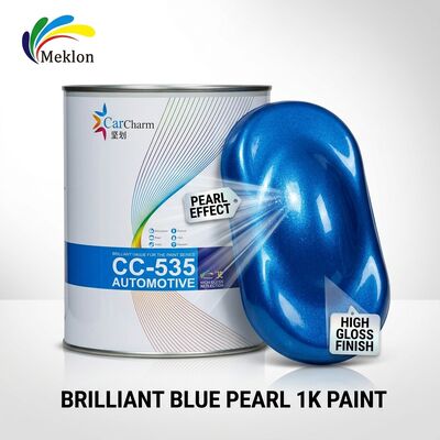 Vernice per auto Brilliant Blue Pearl lucida con forniture per auto I produttori cinesi forniscono direttamente vernice per auto di alta qualità e durevole