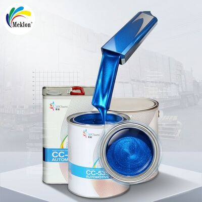 Vernice per auto Brilliant Blue Pearl lucida con forniture per auto I produttori cinesi forniscono direttamente vernice per auto di alta qualità e durevole