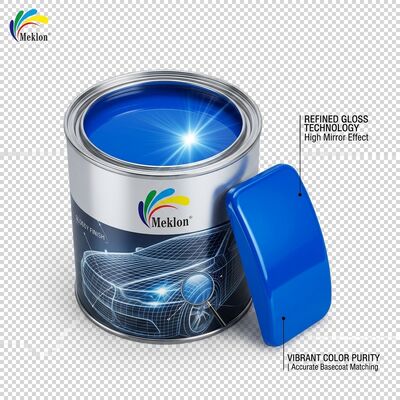Resina acrilica Vernice auto-rifinitura Auto Rivestimento liquido 1K Blu brillante