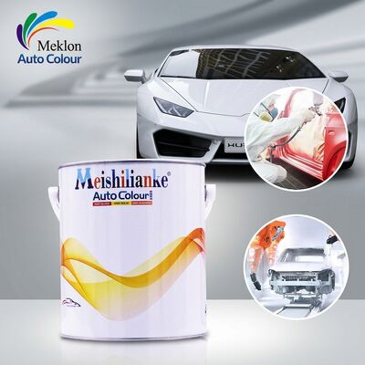 Vernice per auto bianco cristallo 1K, strato di base, materiale acrilico antiossidazione e anticorrosione