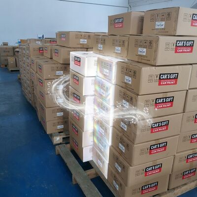 Vernice per auto bianco cristallo 1K, strato di base, materiale acrilico antiossidazione e anticorrosione