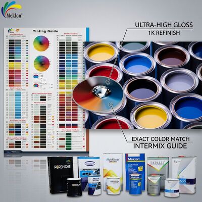 Good Gloss Car Body Coating Intermix Automotive 1K Finish Paint