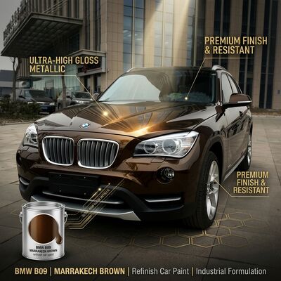 Vernice per auto marrone UV resistente praticamente innocuo Per BMW B09 Marrakech