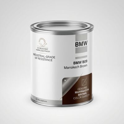 Vernice per auto marrone UV resistente praticamente innocuo Per BMW B09 Marrakech