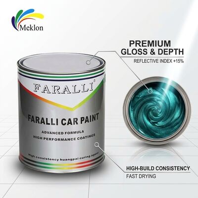 Good Gloss Car Body Coating 1K Verdice Blu Intermix Automotive Refinish Paint