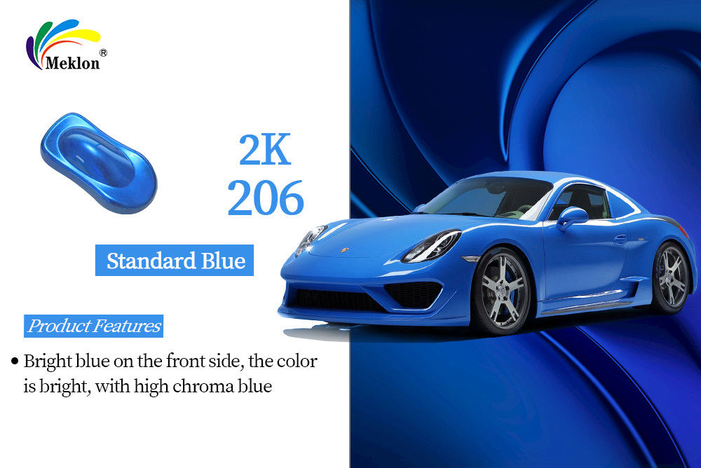 2K Stand Blue Paint Alto Rendimento Vernice Automotive Spruzzatura Vernice 2K Per Riparazione Auto