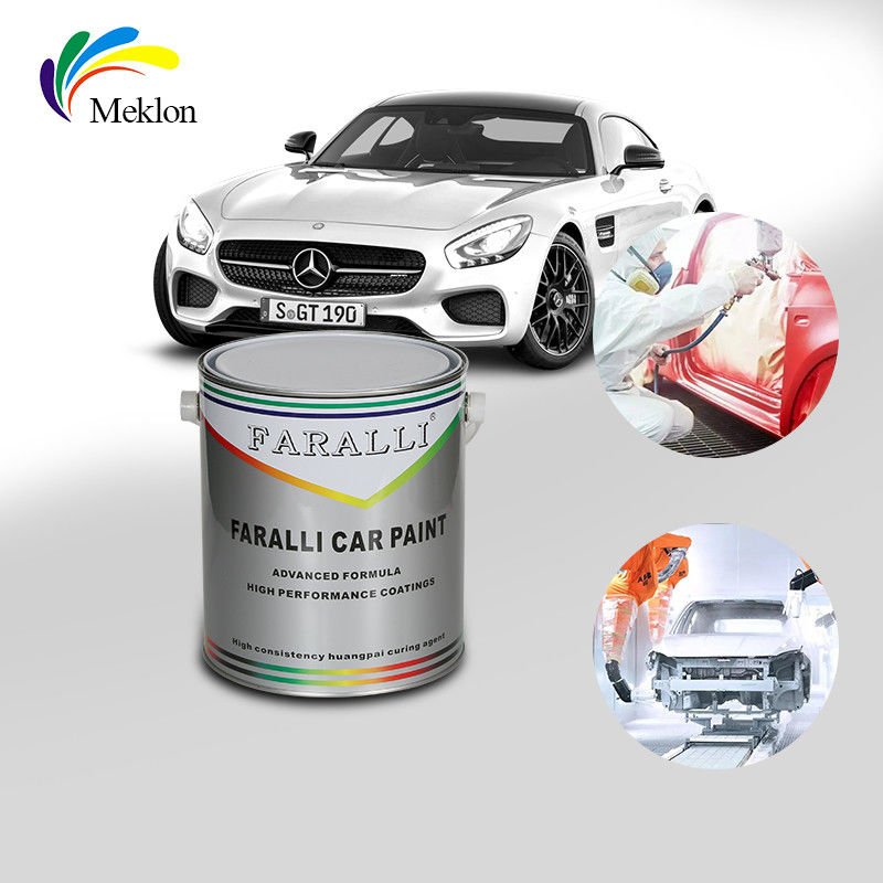1K2K Vernice per riparazione auto colore solido trasparente vernice per auto efficiente e veloce asciugatura