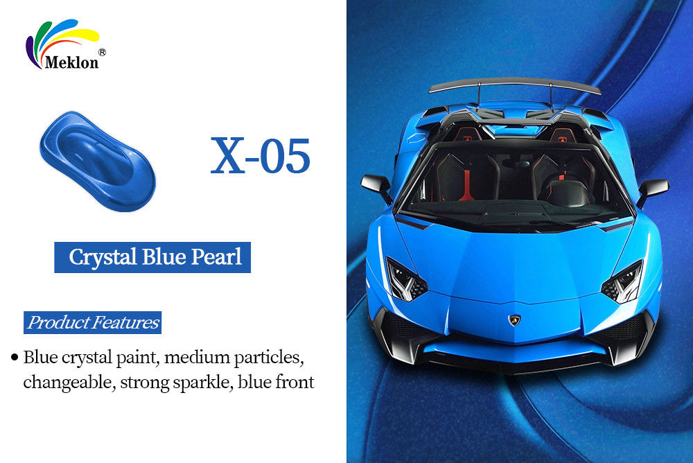 1K cristallino blu perla vernici: colore luminoso duraturo e resistenza alle intemperie