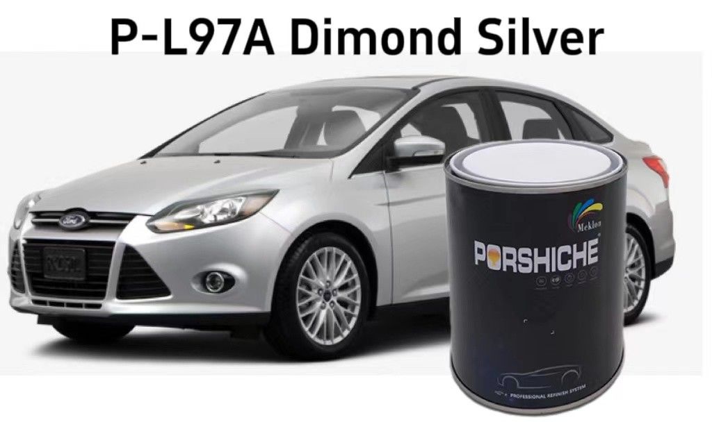 Vernice per auto a colori metallici pratici senza odore, Vernice a spruzzo per auto a colori argento SGS