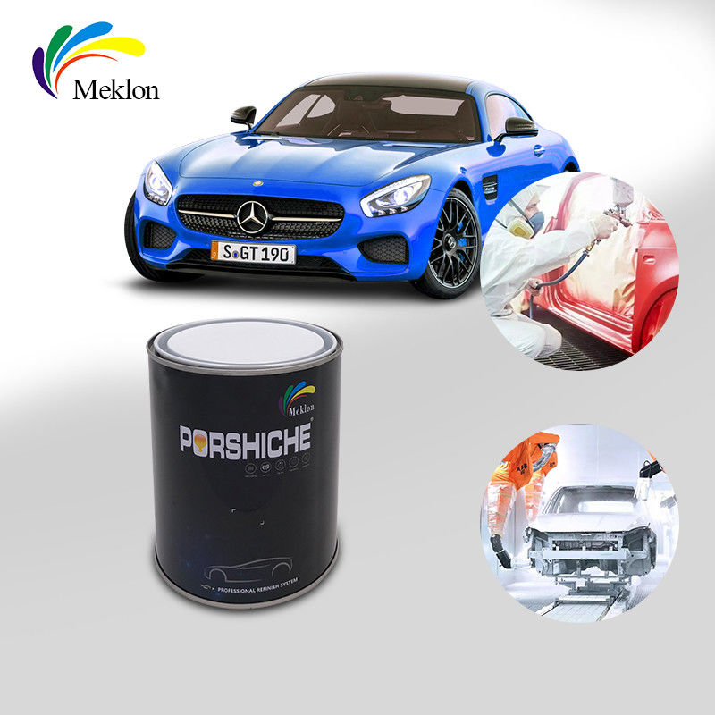 Vernice auto in argento metallico non tossico impermeabile stabile colore blu luccicante