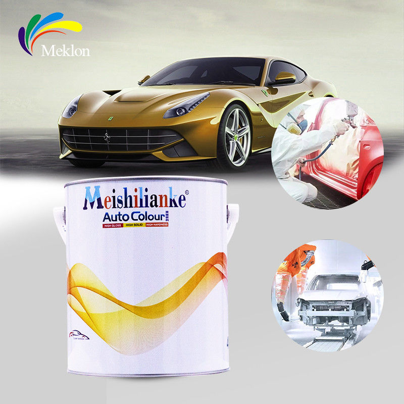 1K Acrilica Vernice per auto Basecoat Film colore nero Spessore 1,5-2,0 millimetri