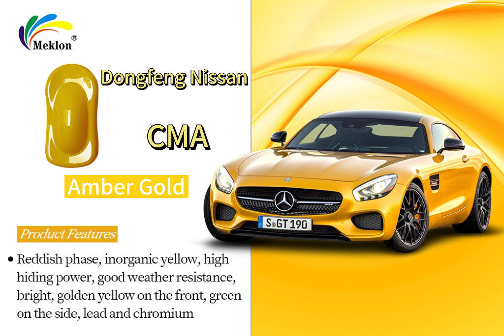 Dongfeng Nissan CMA Amber Gold Rifinish Vernice auto Buona durata