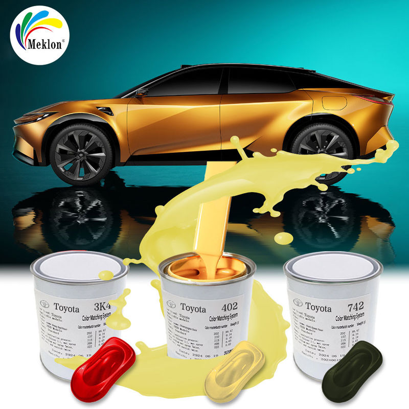 Vernice auto resistente agli graffi e ai frantumi per Toyota 4Q2 Champagne Gold