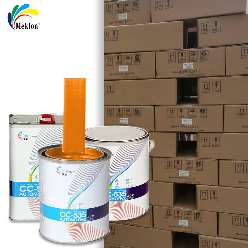 Audi LX2U Ready Mixed Car Paint Elevate Vehicle Style con colore arancione Samoa