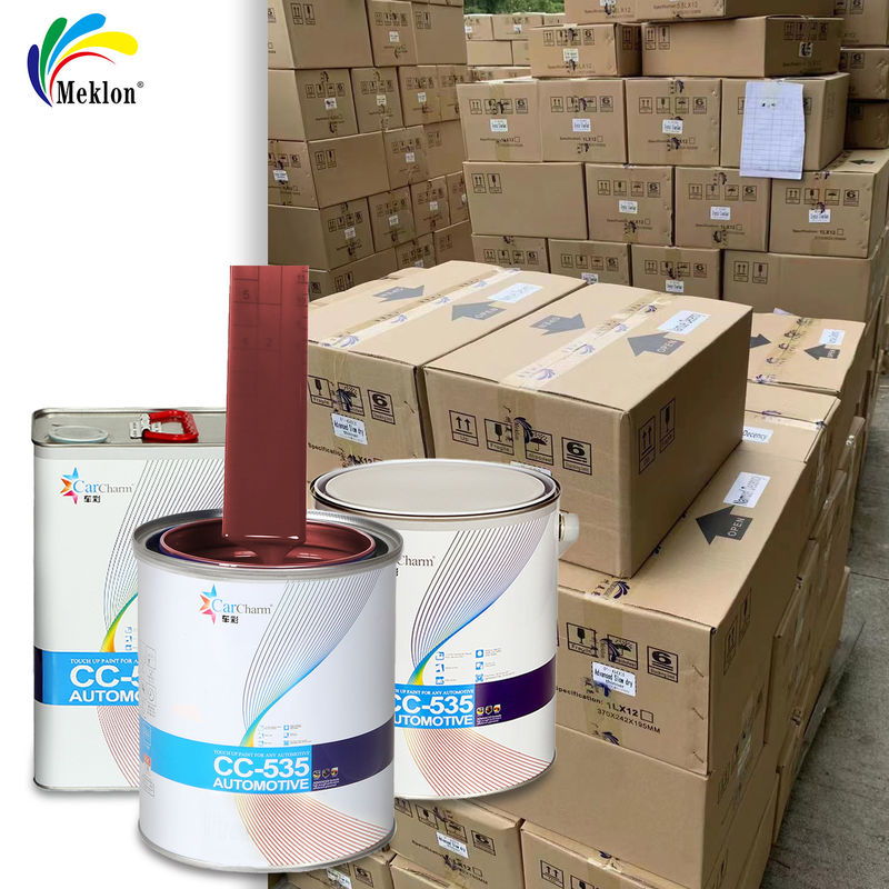 Vernice per la personalizzazione di perla rossa fine Vernice per auto mescolata pronta per le applicazioni automobilistiche Vernice di rifinitura automatica