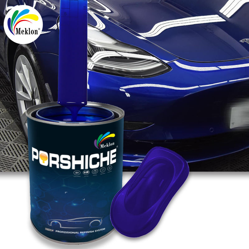Vernice per auto acrilica facile da levigare verde oliva PU poliuretano Vernice a spruzzo per auto per riparazioni di rifiniture