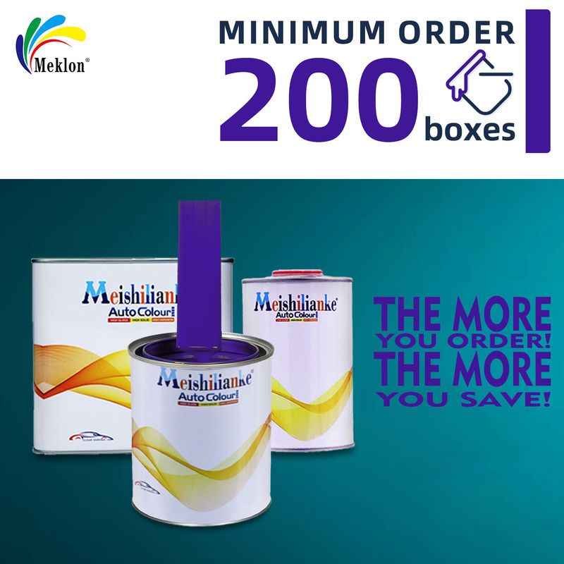 Acrilico 1K 2K Color Car Body Paint Spray Car Metallic Color Automotive Paint For Repair Car Refinish Coating