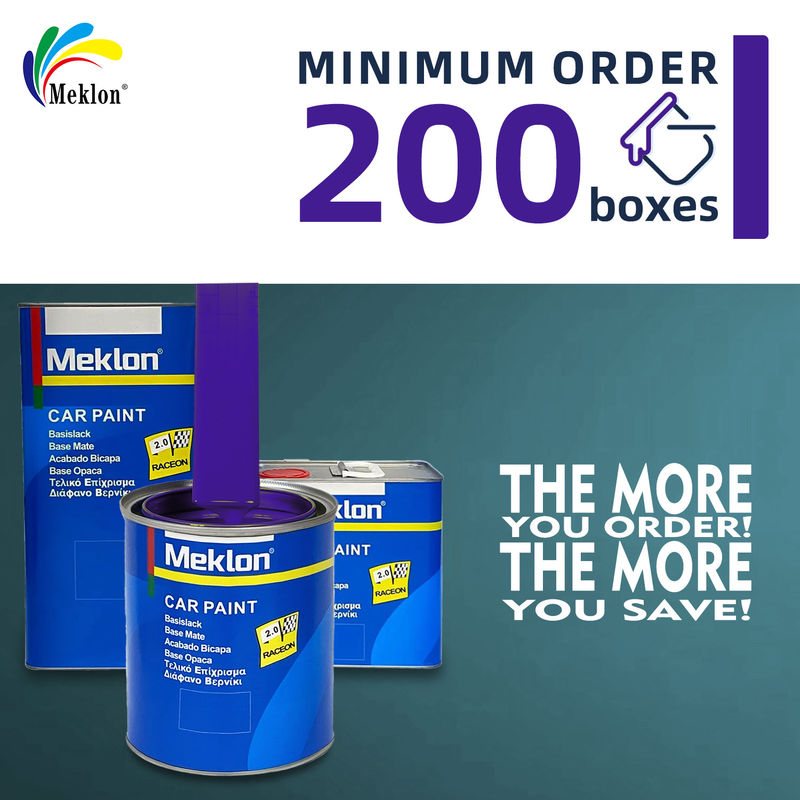 Vernice per auto perla viola Sistema di rivestimento di base di rivestimento Rifinire Vernice automobilistica