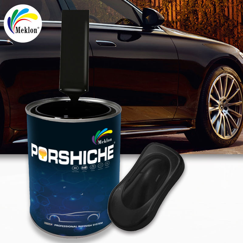 2K Vernice nera in resina acrilica automobilistica 2K Vernice a colori superiori Vernice acrilica rivestimento Vernice auto rifinitura