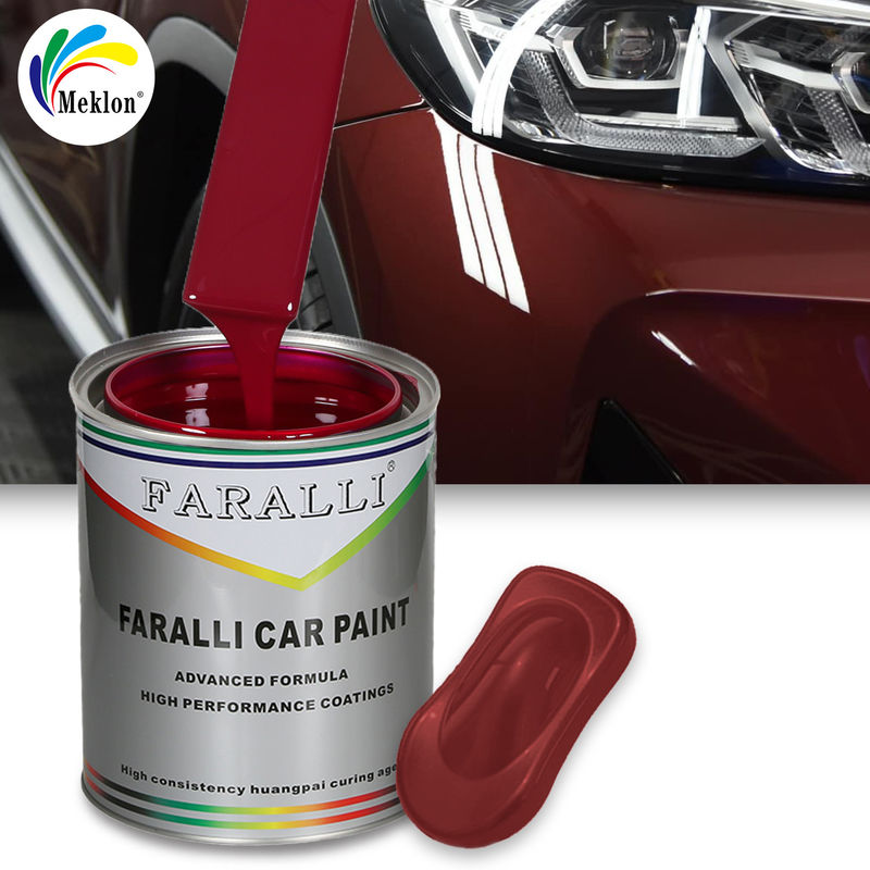 Ingrosso Verdi ad alte prestazioni Automotive Auto Refinish Riparazione Rivestimento Vernice per auto Cooper Polvere Vernice per auto Tempo di asciugatura 2-3 ore