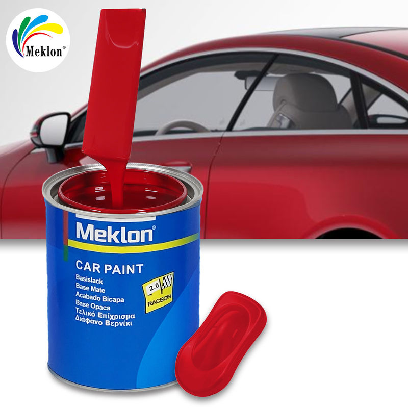 Alto solido alto lucido Acrilico 1K Rossa Vernice di rifinitura auto Automotive Chiara Vernice Rivestimento Clearcoat per auto