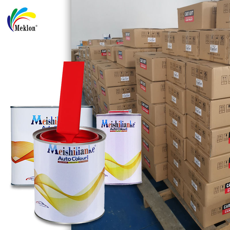 Proteggi la tua auto con 2K Orange Car Paint Top Coat per migliorare il colore e la protezione e la riparazione dell' auto