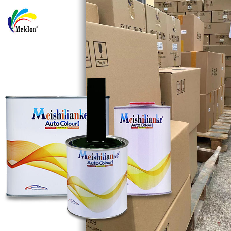 2K Vernice auto nera Top Coat per alta durezza e resistenza agli graffi per auto Repiar