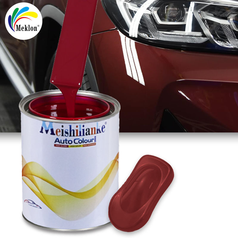 Fornitore 2K Vernice per auto rosso Colori di auto Spettrofotometro Miscelazione Tinting Machine 2K Topcoat Refinishing Automotive Spray Paint Auto Coating