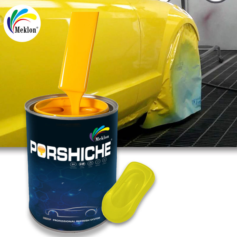 Colori solidi ad alto lucido Fabbrica di vernici per auto Basecoat Vernice per auto Vernice automobilistica