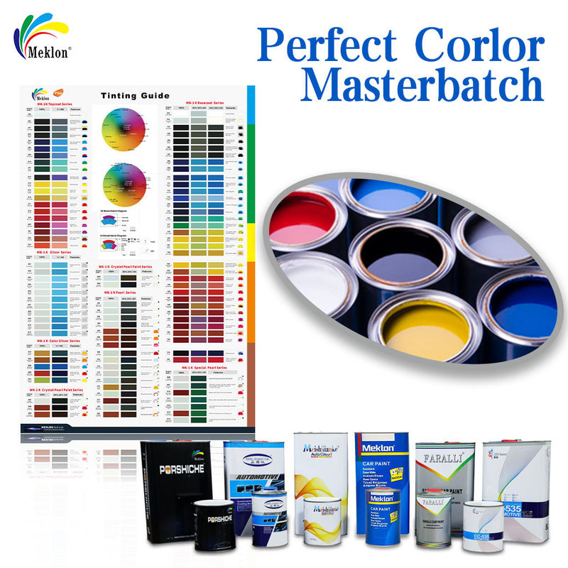 Automotive 1K Flame Copper Pearl Acrylic Liquid Coating Easy Application Car Paint Mixing System Fabbrica prezzo all'ingrosso per