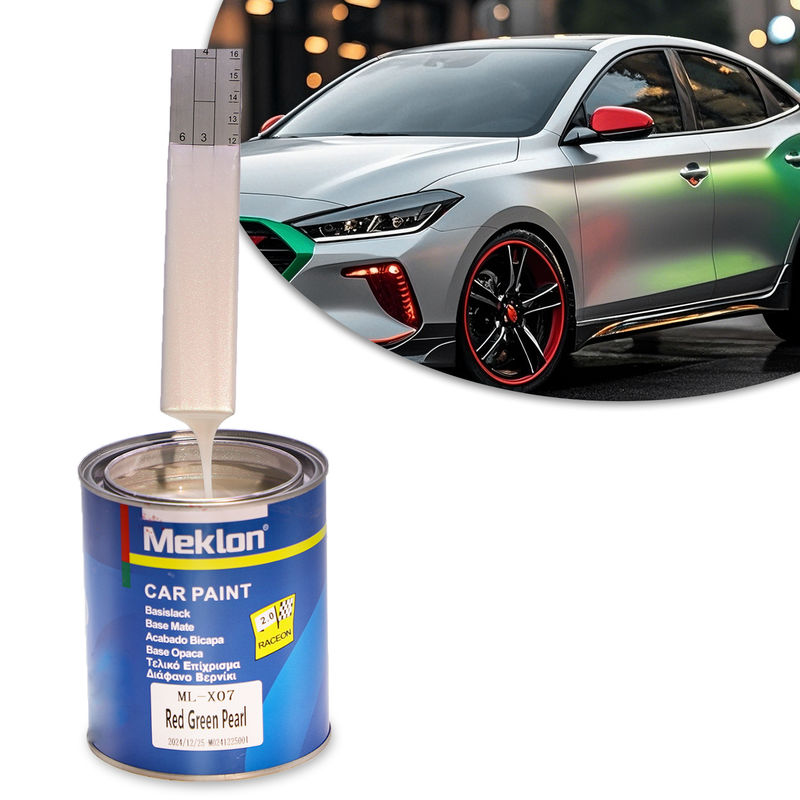 Automotive 1K Rosso Verde Perla Alta Solidità Alta lucentezza Acrilico Vernice per auto Vendita a caldo Prezzo di fabbrica