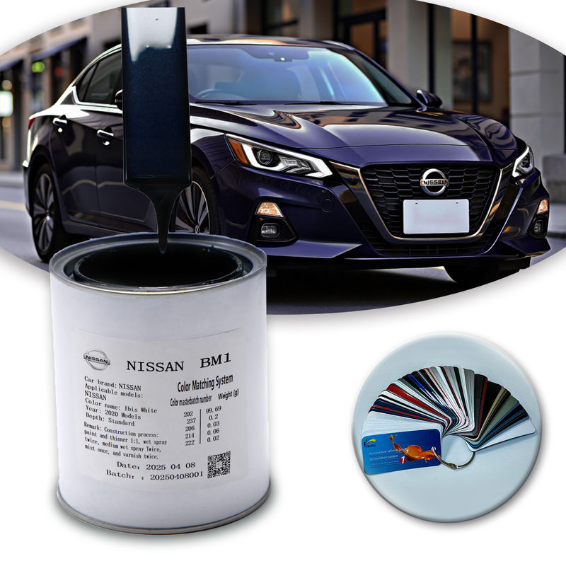 Vernice per auto Nissan BM1 1K Blue Pearl Vendita diretta all'ingrosso dalla fabbrica con formula ecologica​