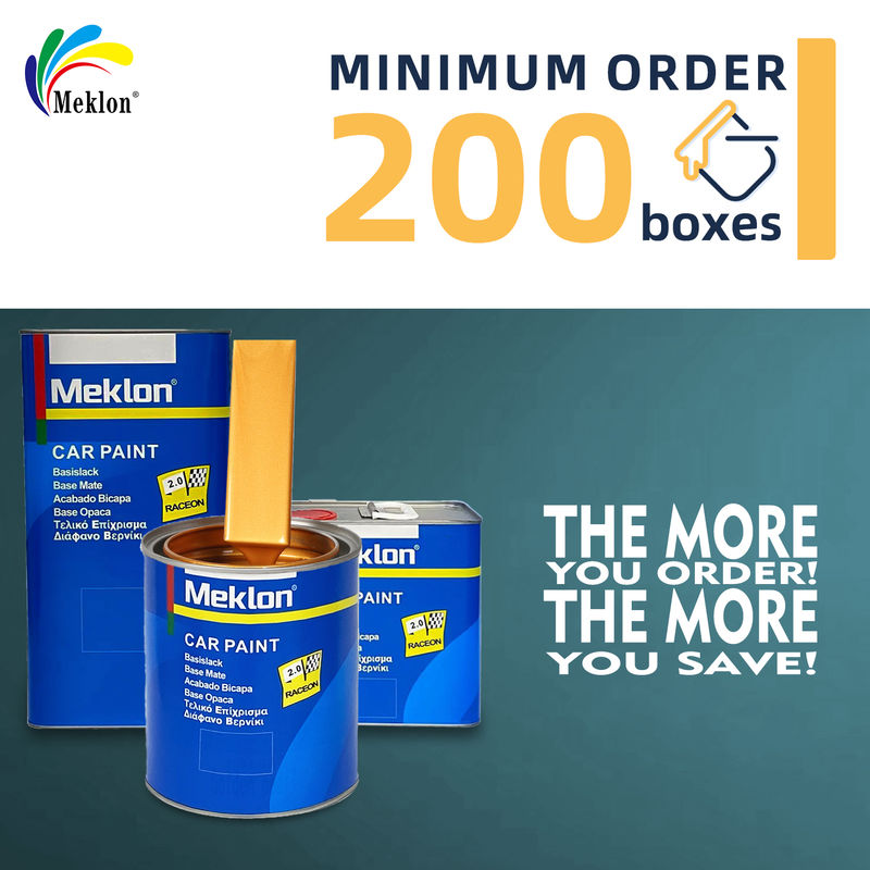I colori della vernice per auto possono essere personalizzati e venduti a livello globale