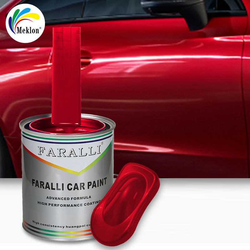Pintura per auto di colore originale di fabbrica con alto lucido Vernice a spruzzo per auto rossa