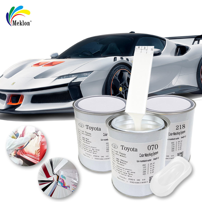 070 Vernice per auto Bianco Perla Scintillante, abbinamento colore OEM