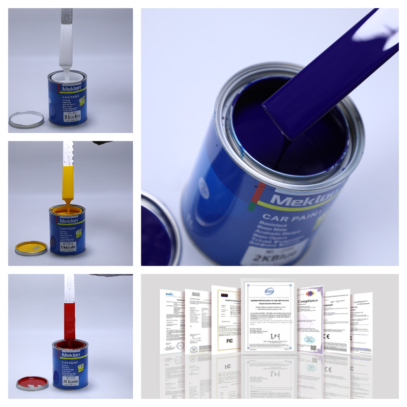 Performance di livello industriale e rivestimento ad alto lucido resistente ai frantumi per risultati superiori Vernice auto blu