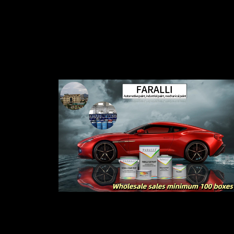 Anti-corrosione e anti-muffa Auto Base Coat Clear Coat Paint Multiscene