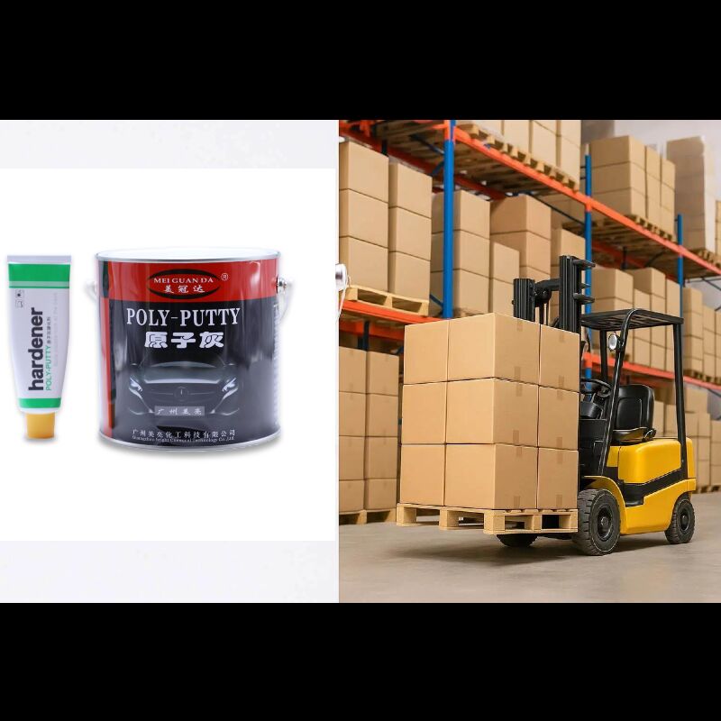 Rivestimento ad alte prestazioni Polipoli 1k Poliestere Riempimento auto dettaglio Polipoli Riparazione del corpo Polipoli