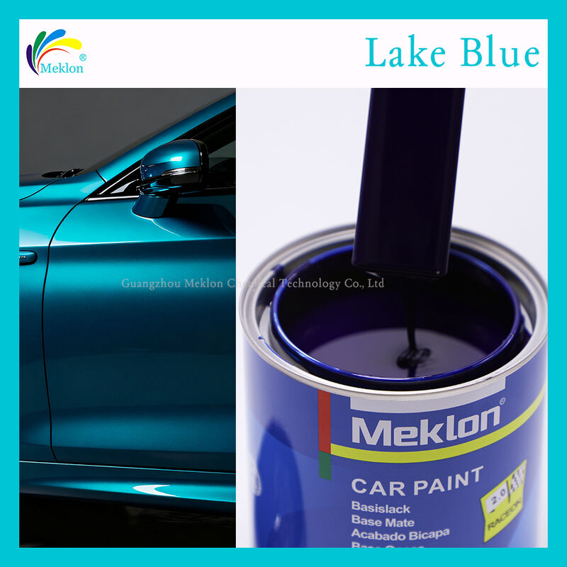 Vernice acrilica Lake Blue, rivestimento per rifinitura di automobili e vernice per riparazione auto