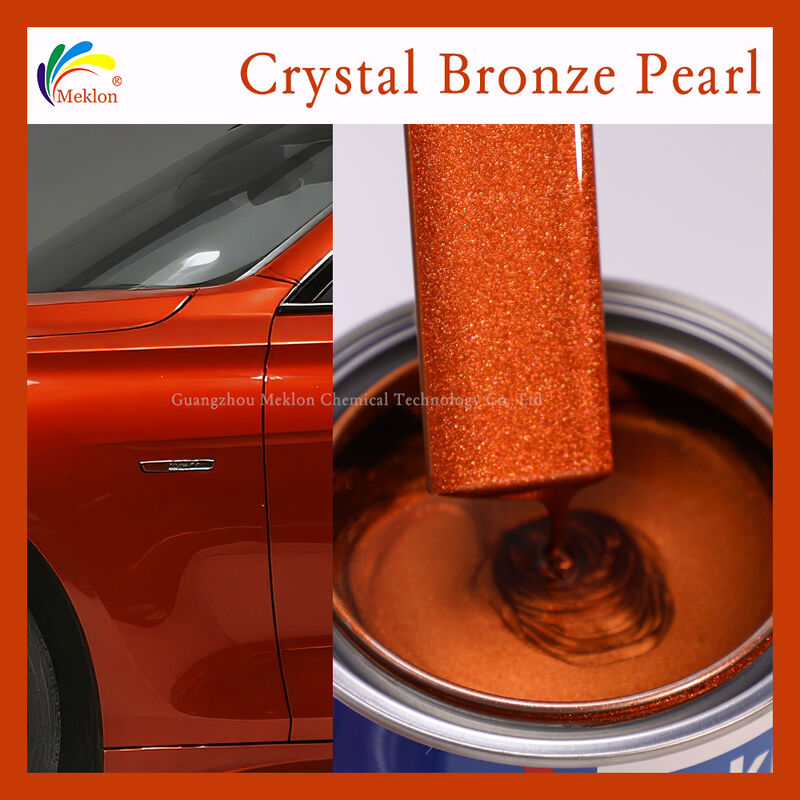 Pittura di riparazione auto Cristallo Bronzo Perla 1L Acrilico Alto Gloss Fabbrica all'ingrosso Pronta per la spedizione