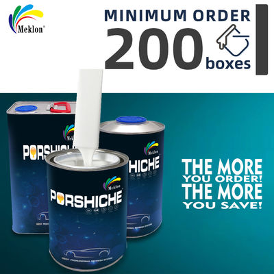 1K 2K Vernice auto a colori solidi Vernice automobilistica Riparazione di graffi Vernice auto fornitore di top coat