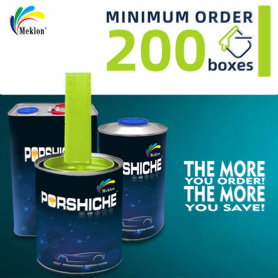 Vernice per auto gialla verde 2K Ingredienti anti-corrosione speciali per la durata