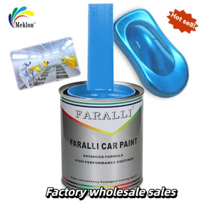 Vernice auto a prova d'umidità pronta a miscela blu cielo multifunzione anti-UV