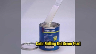 Vernice per riparazione auto che cambia colore rosso verde perlato