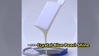 Vernice per auto Crystal Blue Pearl, lucida, resistente agli agenti atmosferici
