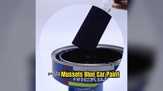 Vernice per auto blu cozze, finitura OE