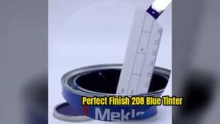 208 Vernice automobilistica ad alta concentrazione blu 2K Tinter