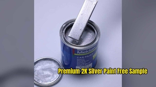 410 Vernice acrilica premium metallizzata per auto 1K Extra Silver